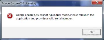 Adobe Encore Cs6 Trial Serial